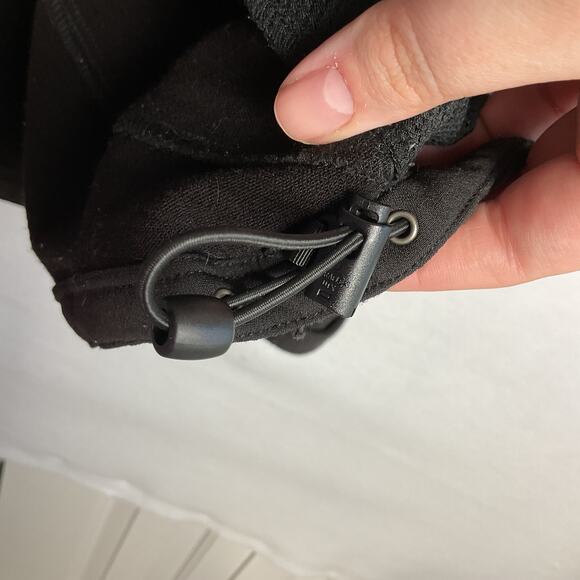 Land Rover Ibex Climawool Womens Full Zip Collared Jacket Black Green Medium - Picture 8 of 16